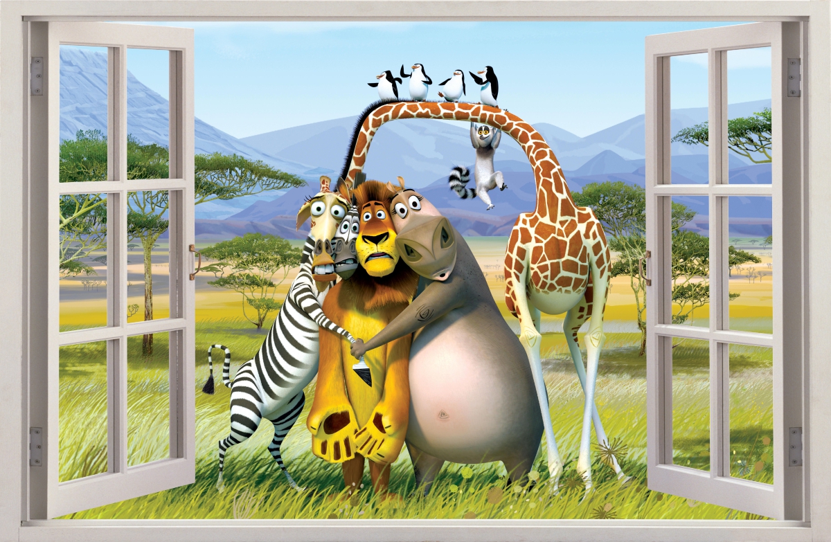 

Naklejki Na Ścianę Okno Madagaskar 15 115x75 cm
