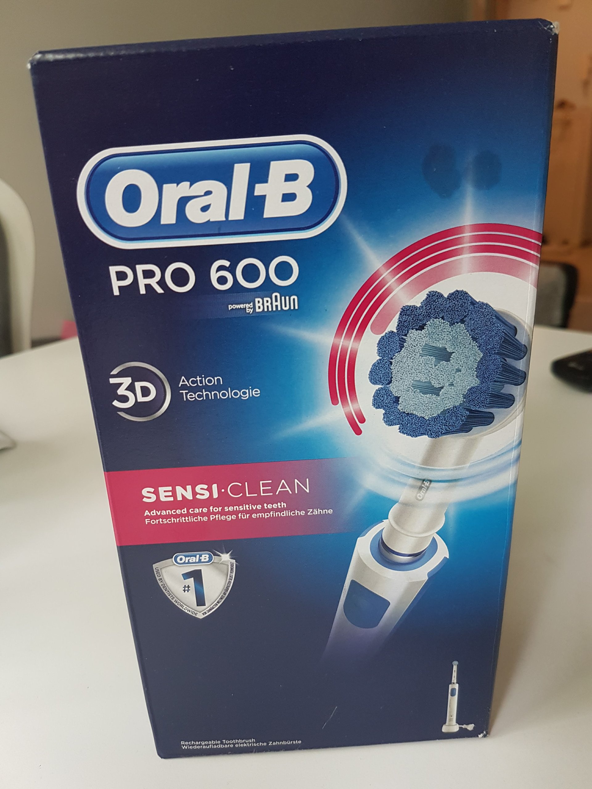oral b pro 600 battery