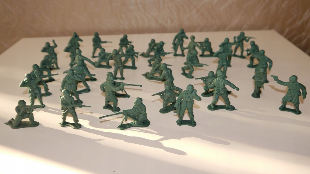 żołnierzyki Figurki Prl Kiosk Ruchu Zabawki 89