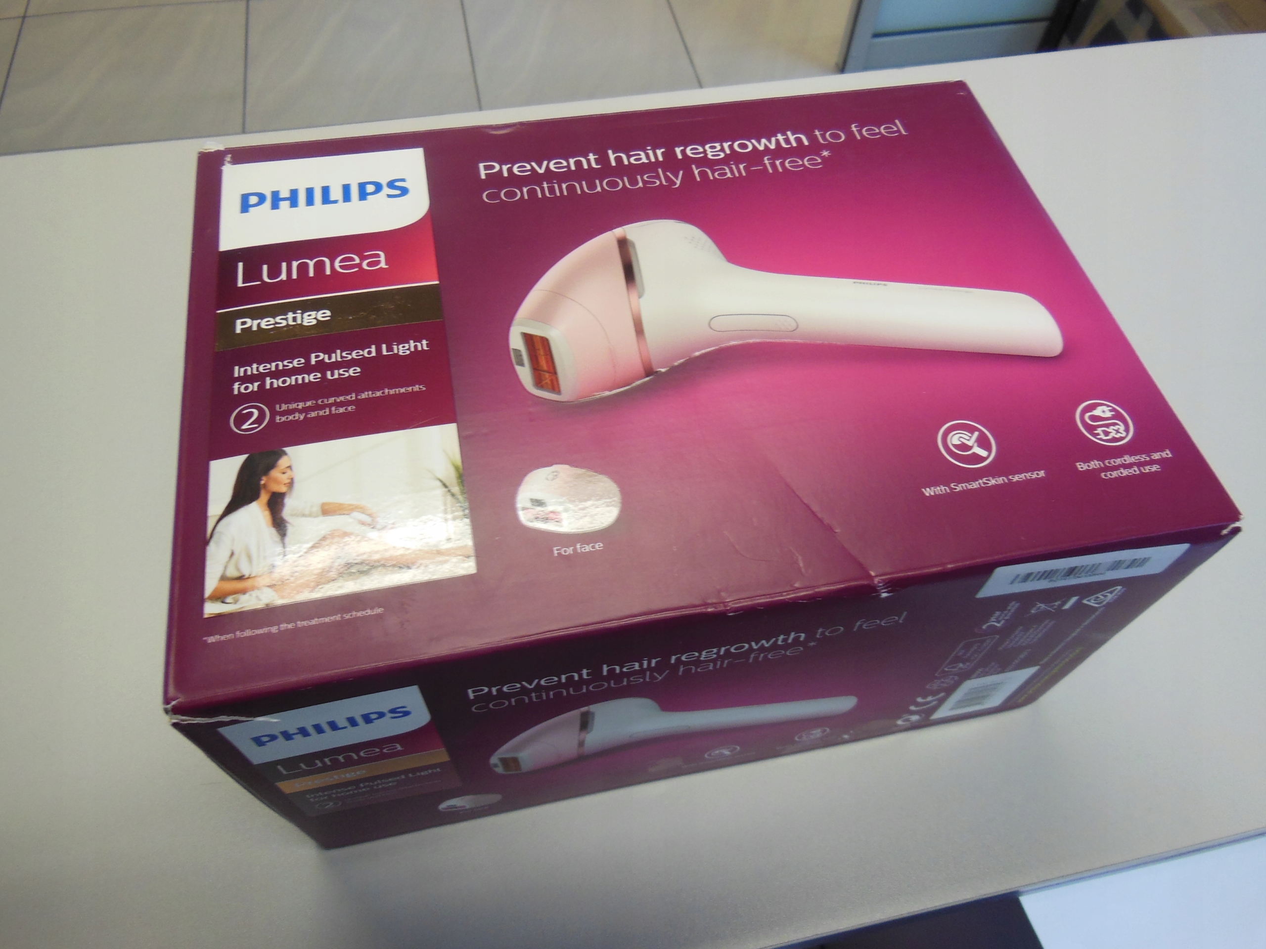 DEPILATOR LASEROWY PHILIPS LUMEA PRESTIGE BRI 950 7708366465