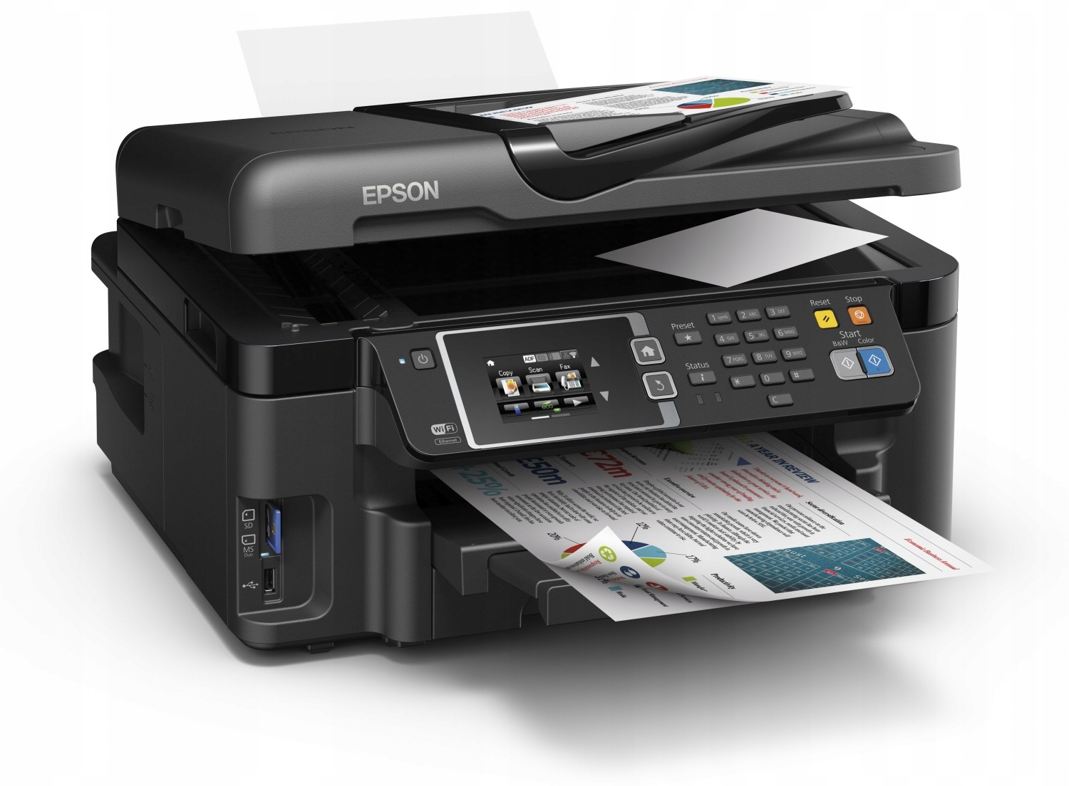 Drukarka Epson WF 3620 DWF 4w1 WiFi Skaner Prezent Drukarka Epson WF 3620 DWF 4w1 WiFi Skaner Prezent