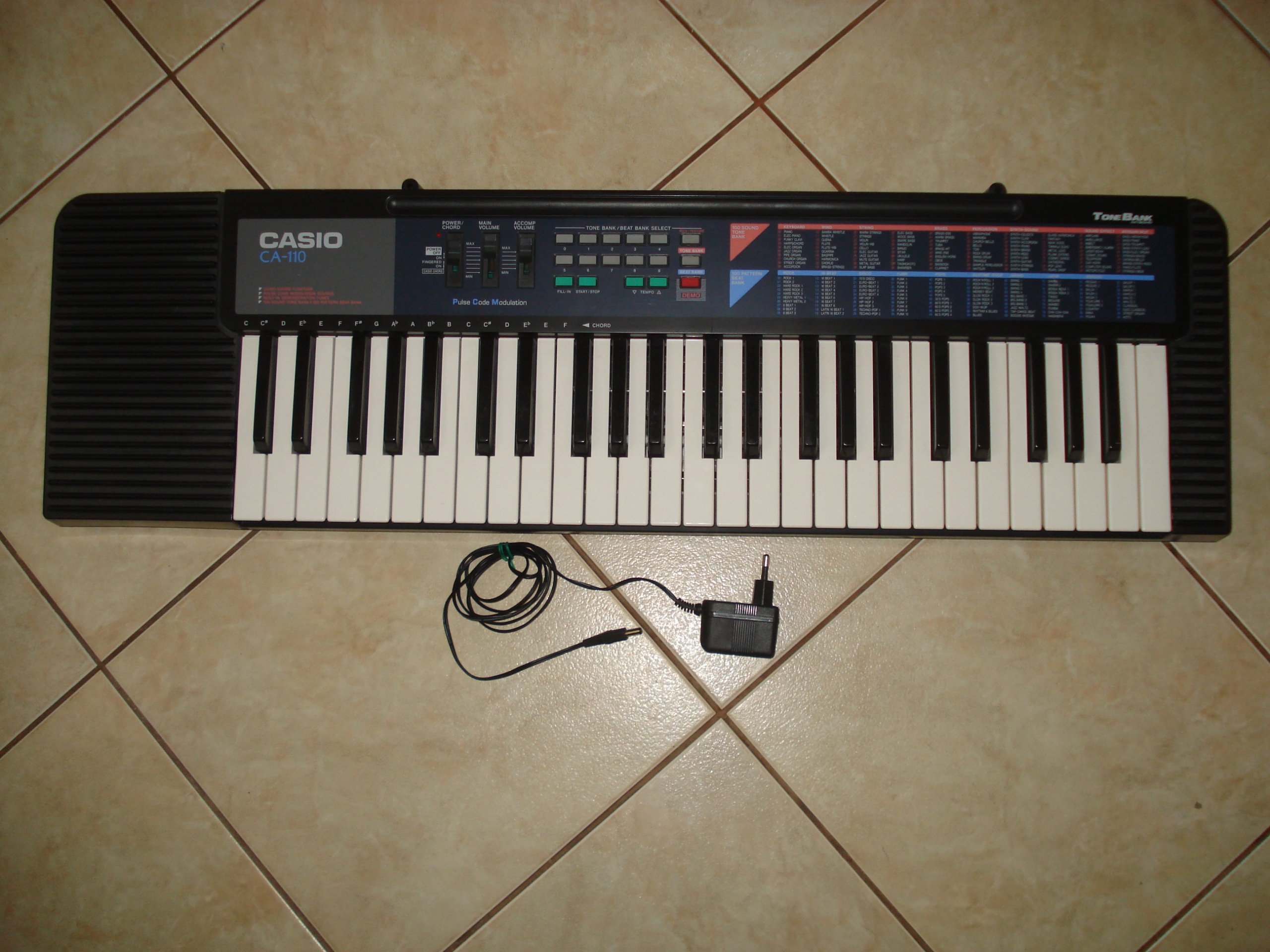 Keyboard CASIO CA110 7278781595 oficjalne archiwum allegro