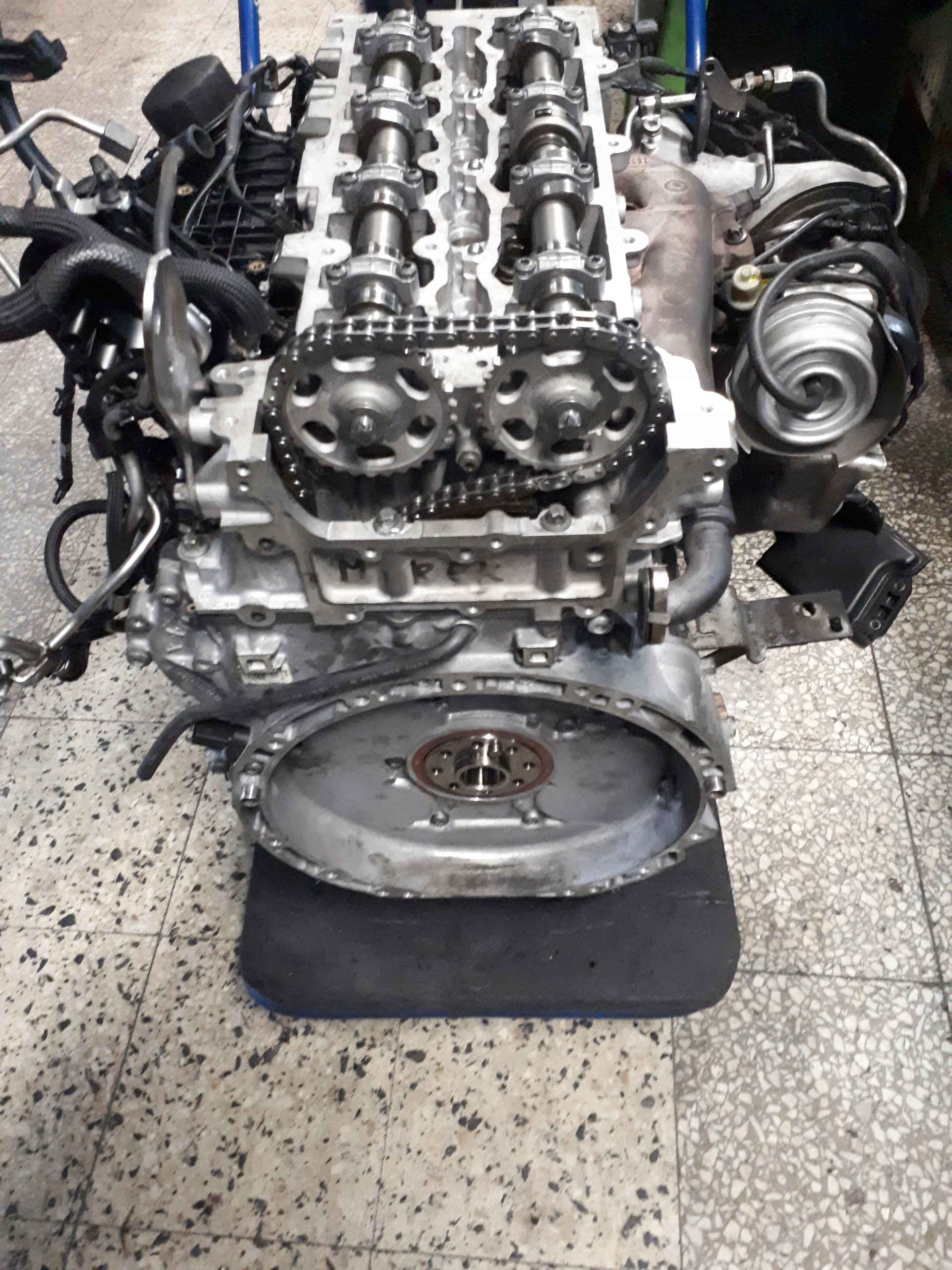 SILNIK MERCEDES OM 651 JAK NOWY /GOŁY SŁUPEK 7687927427 oficjalne