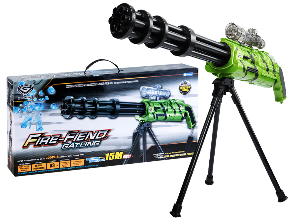 Karabin Maszynowy Minigun Na Kulki żelowe Za2070 6987360835 Karabin Maszynowy Minigun Na Kulki żelowe Za2070 6987360835