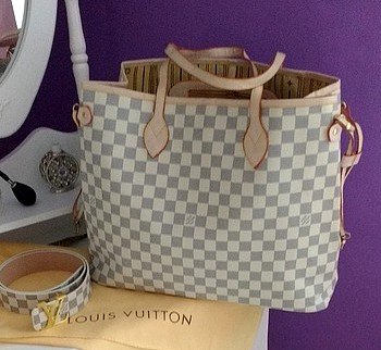 LOUIS VUITTON NEVERFULL GM TOREBKA 100% ORYGINAŁ - 6844841162 - oficjalne  archiwum Allegro