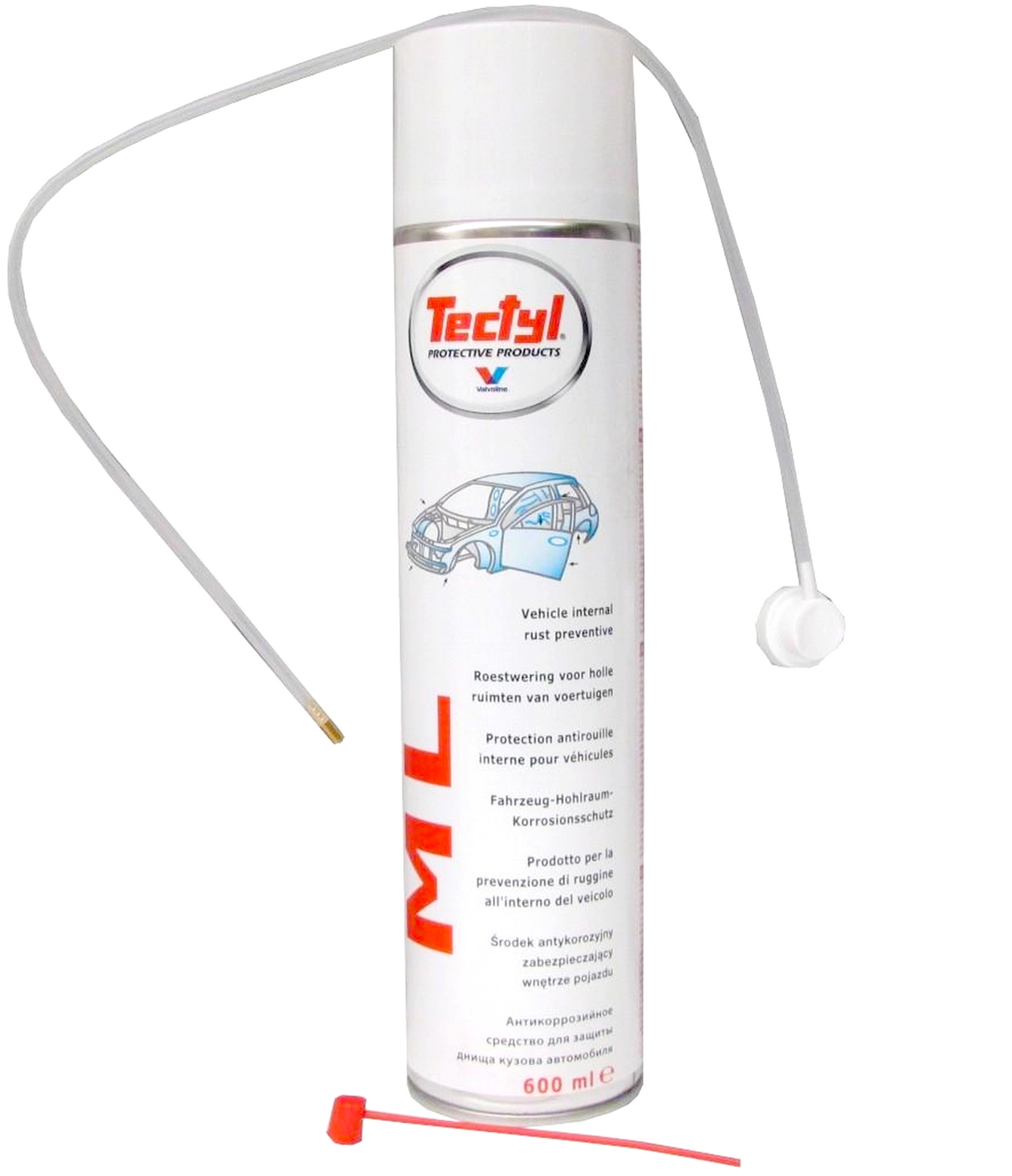 VALVOLINE TECTYL ML antykorozja SPRAY 600ml +sonda - 7007613937 ...
