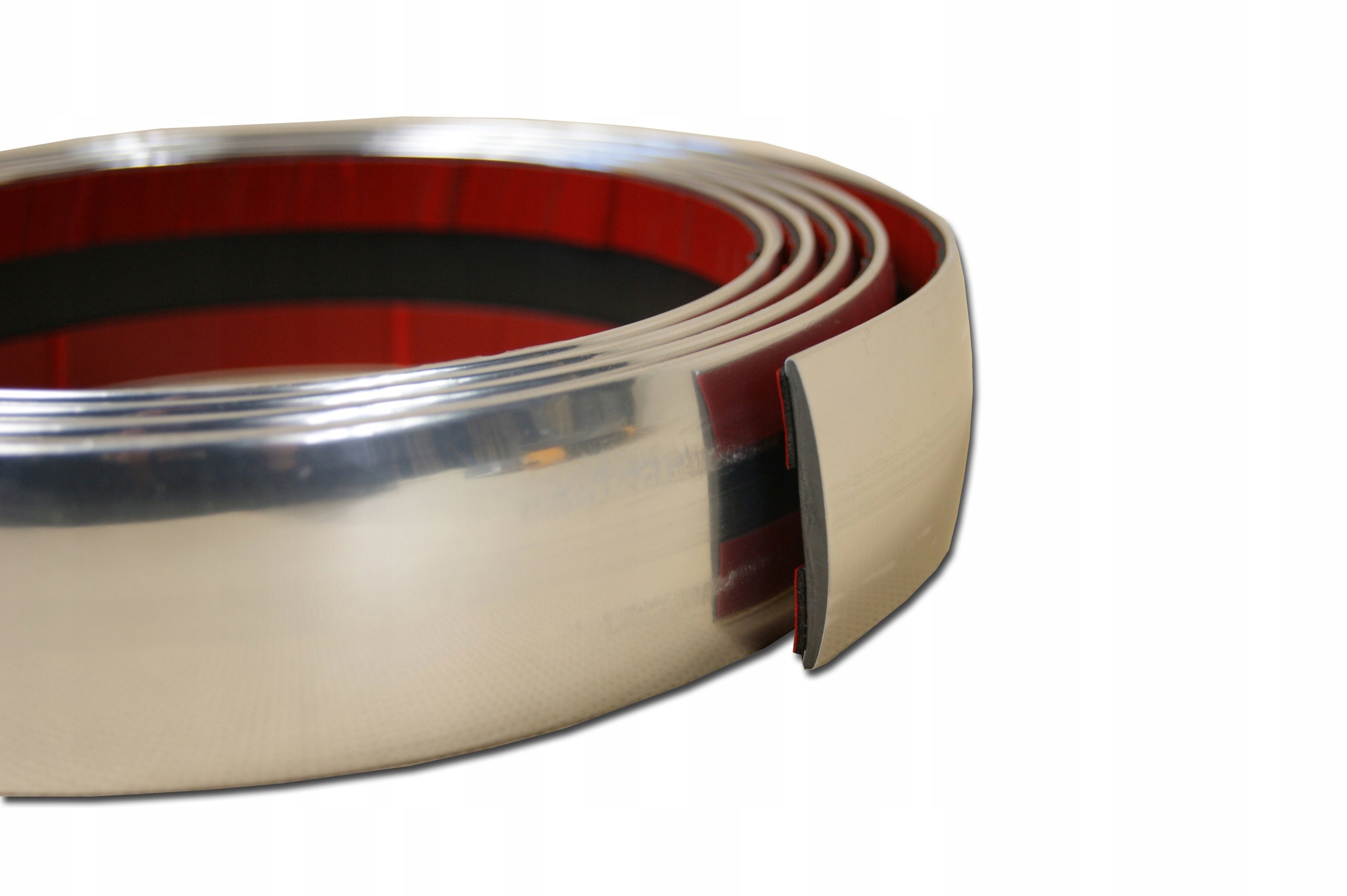 Ozdobna listwa samoprzylepna chrom 40x4mm / 2.5m - 7463419584