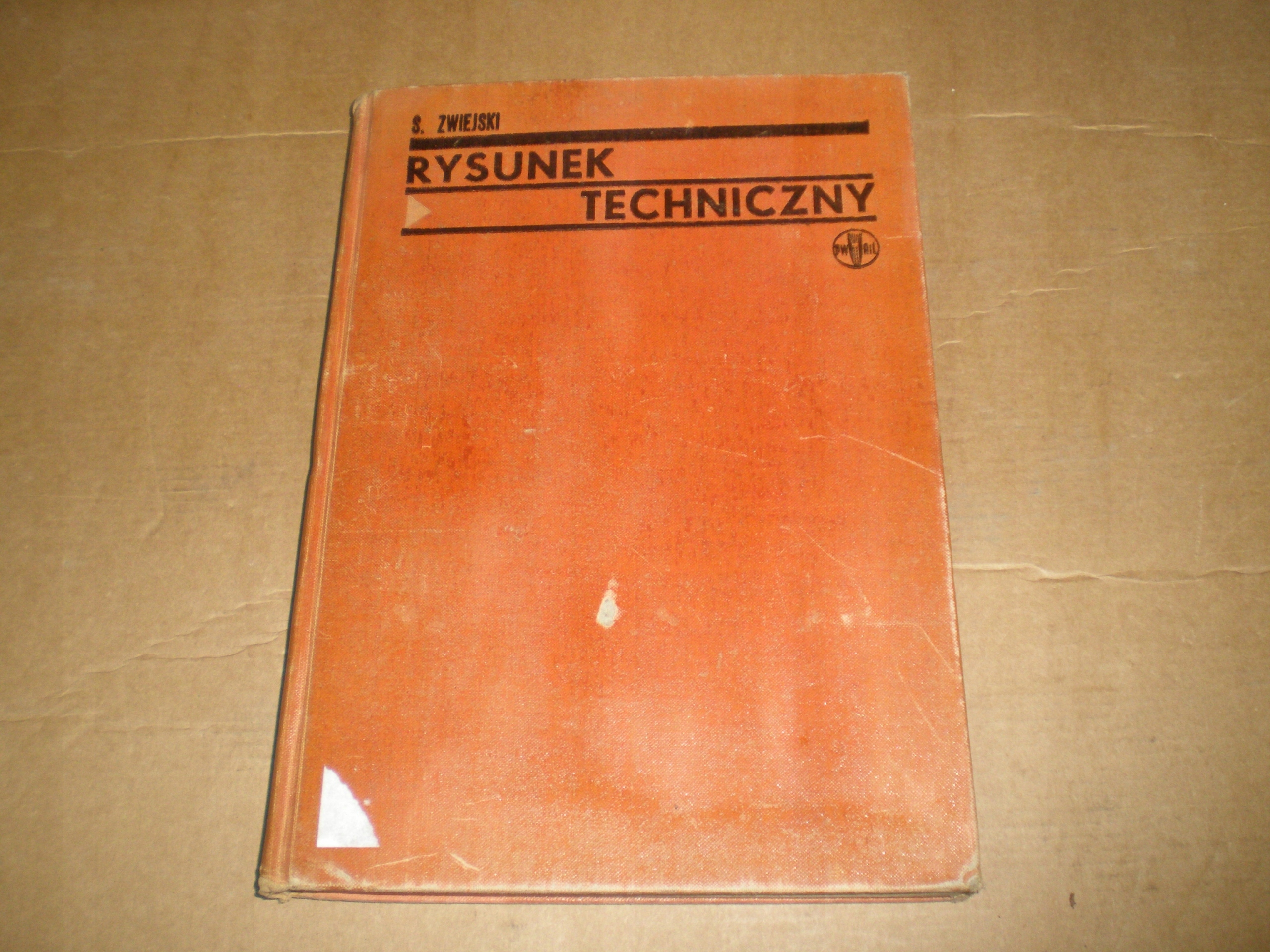 Książka Rysunek Techniczny Wodno Melioracyjny 1964