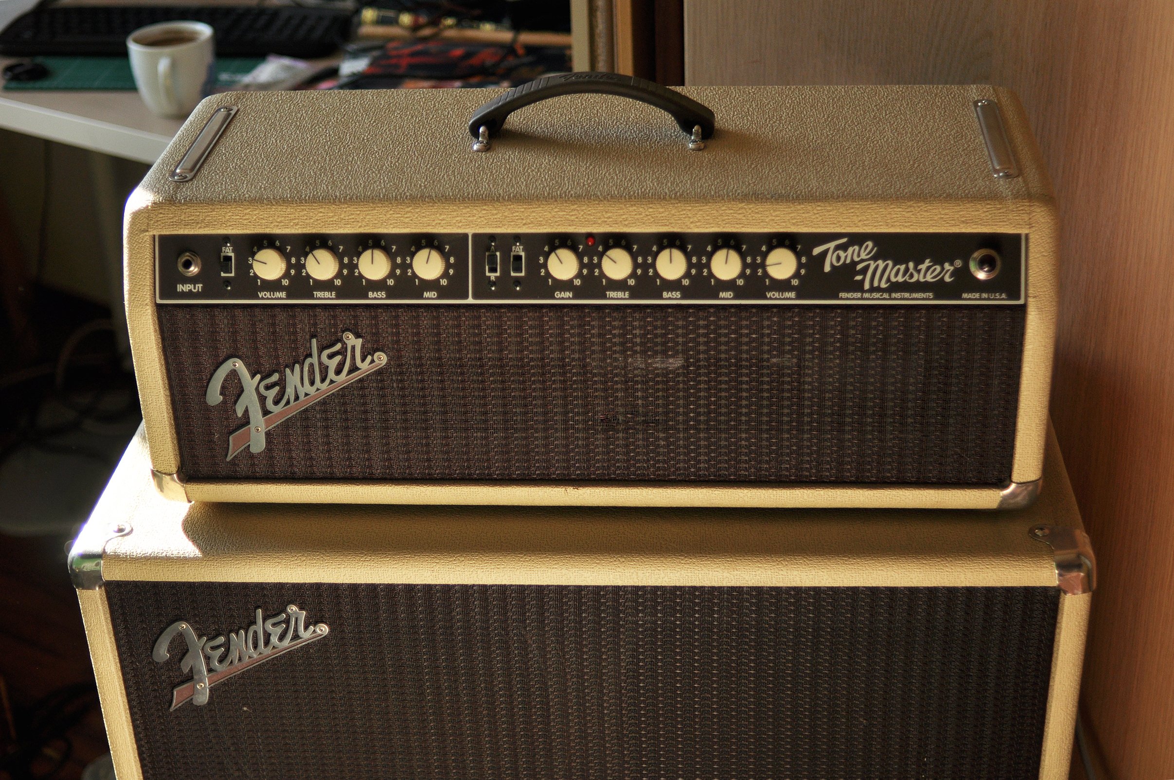 Fender Tone Master Custom Shop Head + Kolumna 4x12 7663059330