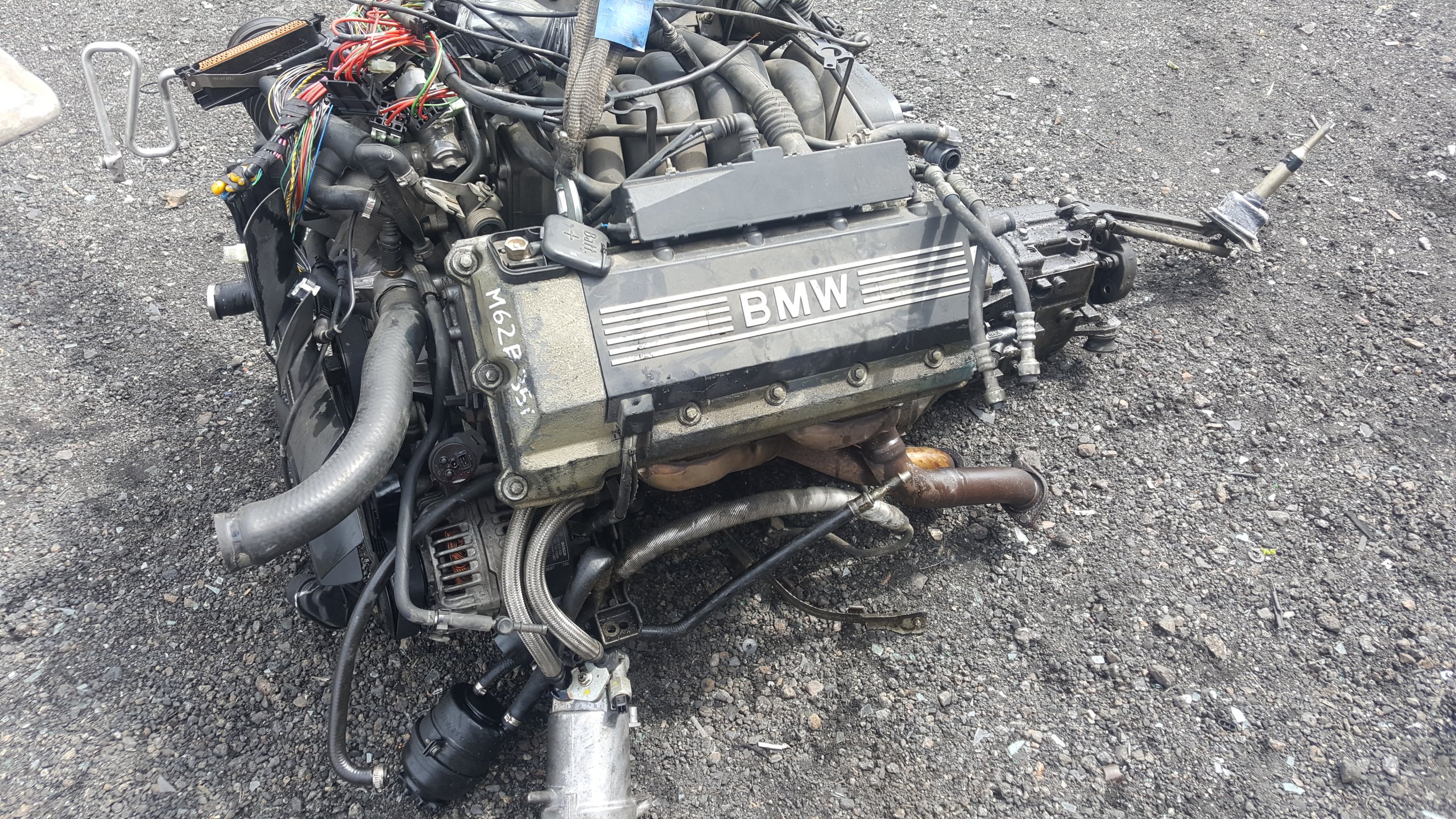 Silnik BMW M62b44 4.4 V8 swap manual 5b e30 e36