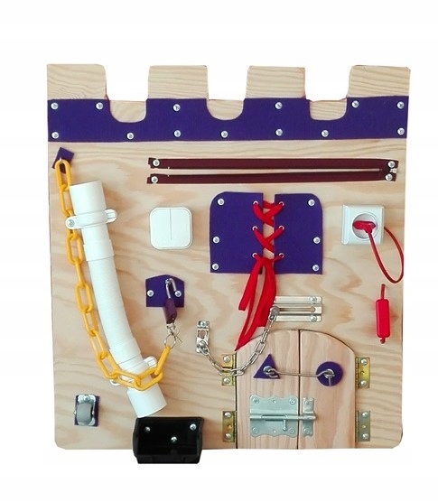 Tablica Manipulacyjna Montessori Zabawki Edukacy 7489726068