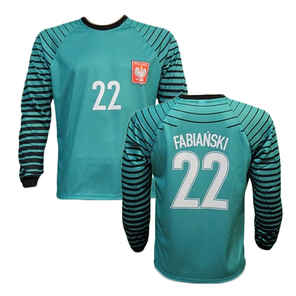 BLUZA BRAMKARSKA FABIAŃSKI POLSKA PZPN 140 cm - 6795488009 ...