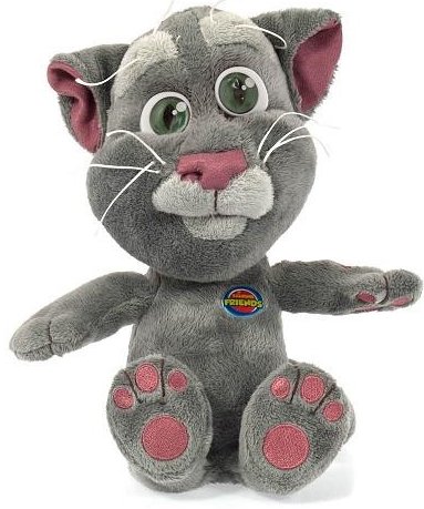 Gadający Kot Tom Z Aplikacji Talking Tom 30 Cm 6689033433