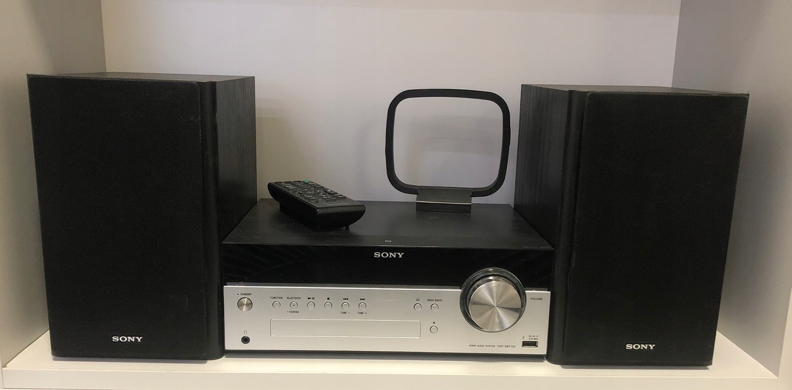 MINI WIEŻA SONY CMTSBT100 USB MP3 BLUETOOTH! 7653904910 oficjalne