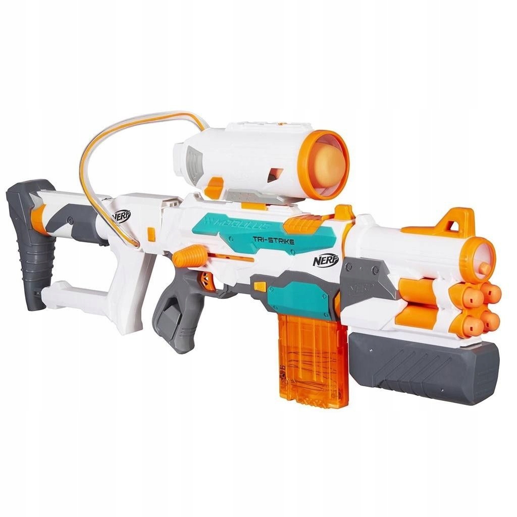 Nerf N Strike Modules Tri Strike Zabawka Okazja 7336634347 Nerf N Strike Modules Tri Strike Zabawka Okazja 7336634347
