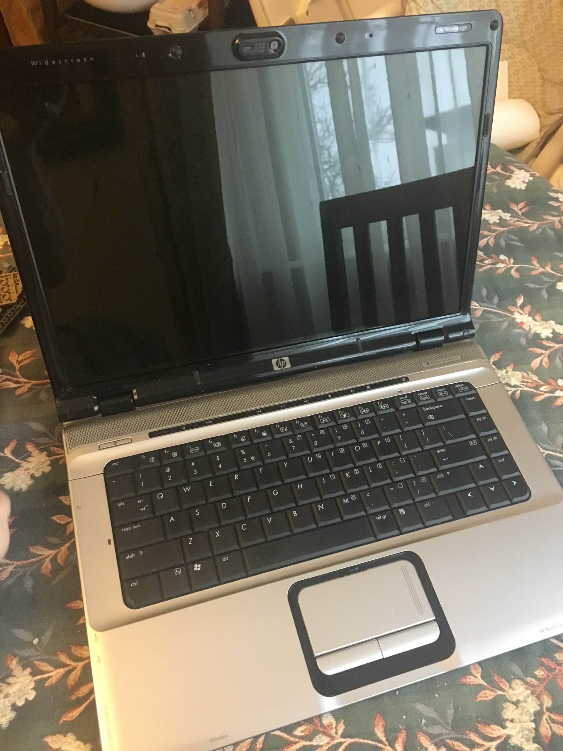 Hp pavilion dv6000 замена клавиатуры