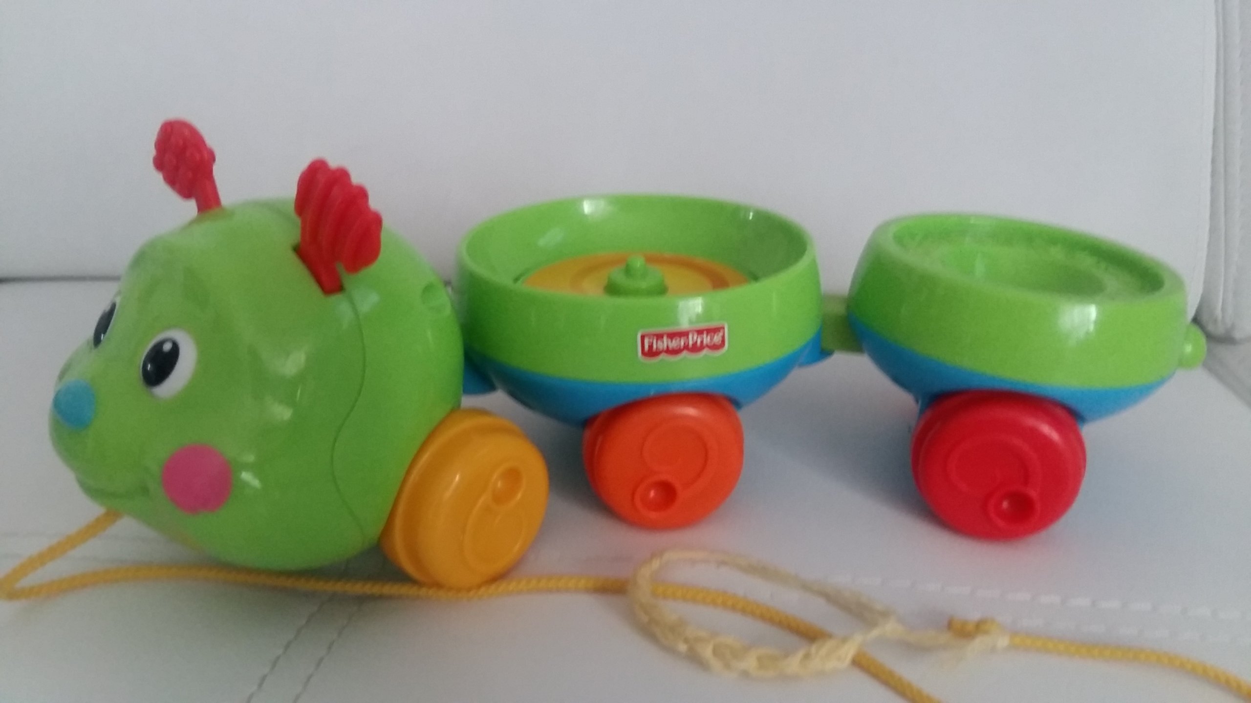 Zabawka Gąsienica Fisher Price Kulki Sensoryczne 6996137666