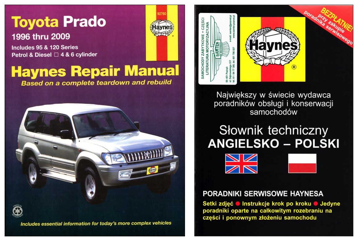 Toyota Prado 1996-2009 instrukcja napraw
