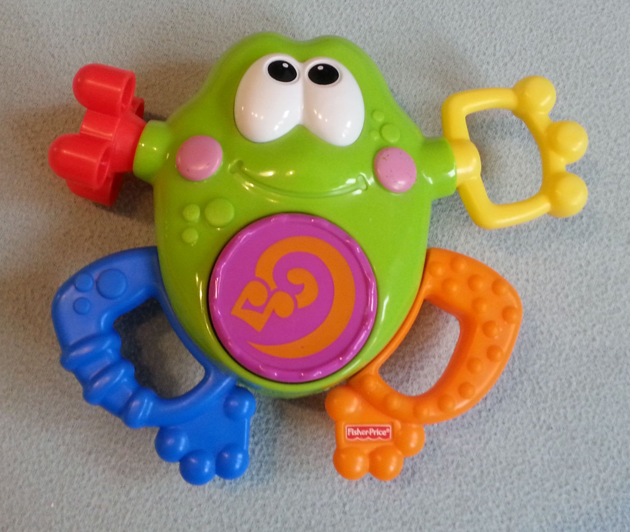 żabka Fisher Price Zabawka Dźwiękowa I Z Ruchem