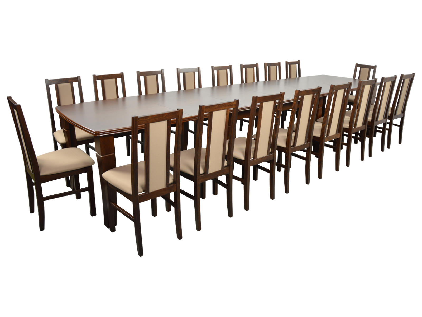 Do Szkoły Zakupiono 18 ławek I 36 Krzeseł 18 krzeseł i stół 100x160/400cm orzech - 7039890629 - oficjalne