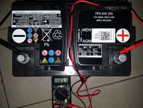 AKUMULATOR Varta AGM 12V 68AH 380A DIN 680A - 7095447010 - oficjalne ...