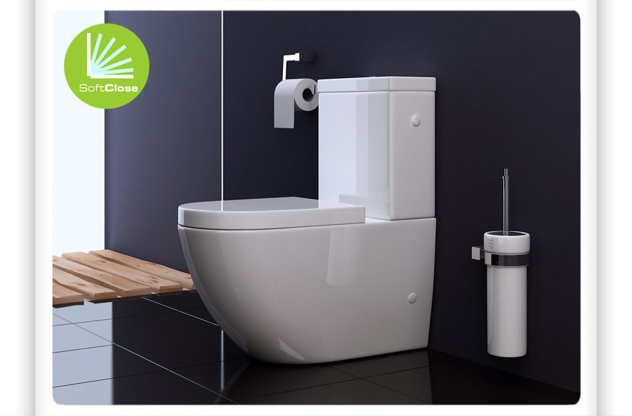 WC kompakt VIEANY CATANI rimless spłuczka GEBERIT Poziom odpływu uniwersalny