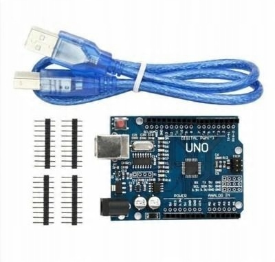 

Moduł Arduino Uno R3 ATMEGA328 CH340 Avr + kabel