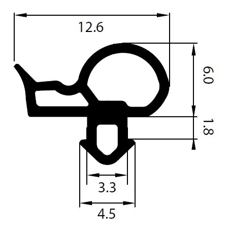 10mb+Klej Uszczelki do okna okien S-1628 DECCO Kod producenta S-1628 10m+klej