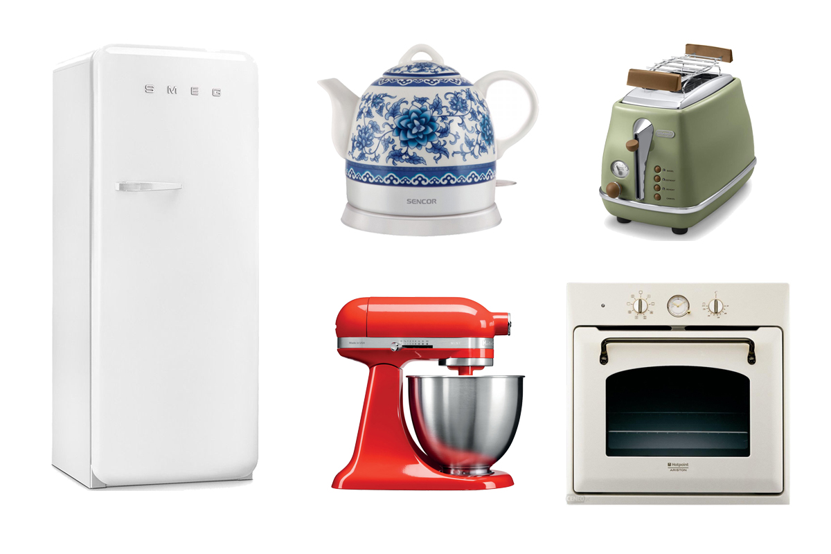 1 domáce spotrebiče v starom štýle