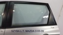 Стекло двери левый задний mazda3 mazda 3 хатч-бек 03-092, купить в Украине