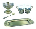 фото mini №1, Gold sugar bowl sugar bowl stainless steel golden