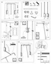 фото mini №2, Pantograph to cabinets gaderoby hanger atm 83-115cm black