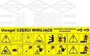 Наклейки kuhn ga 300 gm 301 280 380 7301 gmd 45018, купить запчасти