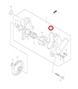 Оригинал крышки помпы воды suzuki ltr 450 ltz 400 fv2, купить в Украине