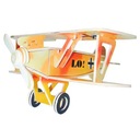 фото mini №1, Puzzle wooden 3-door airplane dwuplatowy albatros dv