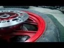 Диск перед передняя резина колесо kawasaki gpx 6007, запчасти недорого
