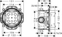 фото mini №6, Hansgrohe bathtub set for plaster з cascade