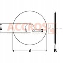 Тарелка redlicy amazone 320x3mm 962292 9584453, купить с разборки