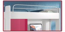 фото mini №10, Bunk bed raj 5 with a table with a table two mattresses + free of charge seat
