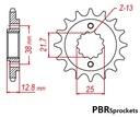 Шестерня передняя 14 z. kawasaki kl klx klr 650 c r1, цена в Украине