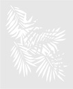фото mini №1, Template painting wallpaper leaves glove repetitive