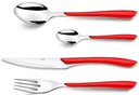 фото mini №2, Amefa 48 modern cutlery 2214 set eclat red 12 places stainless steel red