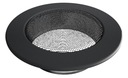 фото mini №2, Lattice fireplace ventilation round 125 graphite