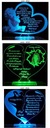 фото mini №5, St. valentine's day backlit 4 colors з photo engraving
