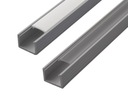 фото mini №4, Profile to plume led backlight profound gray+ glass 1m