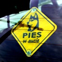 Pies в аукция отражатель желтый на авто присоски3, купить с разборки
