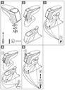 Подлокотник fiat 500l 2012- armster 2 silver, серебро11