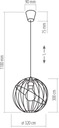 фото mini №3, Orbita black pendant light 1