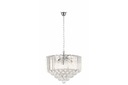 фото mini №5, Pendant light chrome glass balls з crystals elongated 60cm 2700k reality