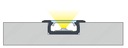 фото mini №8, Set. profile aluminum з to plume led backlight 2m+ glass frozen